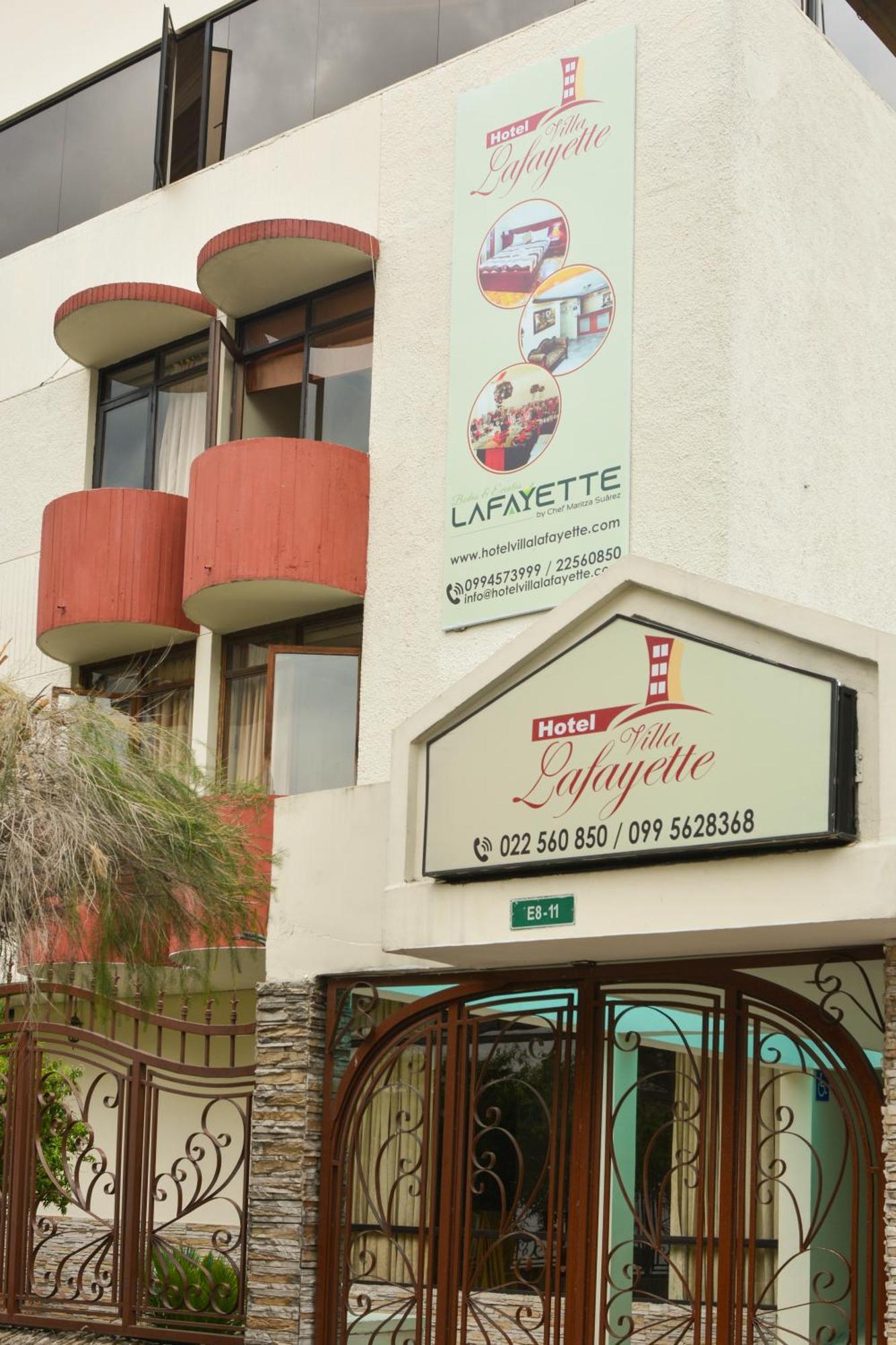 Hotel Villa Lafayette Quito Extérieur photo
